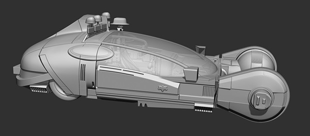 Blade Runner SPINNER Model 'Teaser'