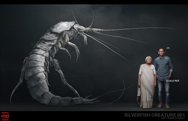 Silverfish Monster Concept