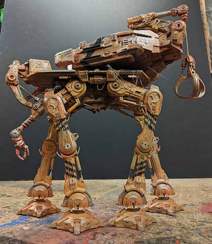 Scrapwalker puppet (in progress)