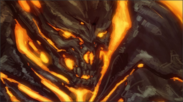 Fire Demon (detail)
