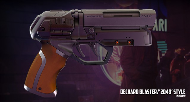 Blade Runner Blaster Concept