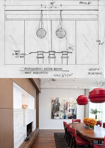 Design Drawing - Dining Room