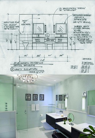 Design Drawing - Master Bath