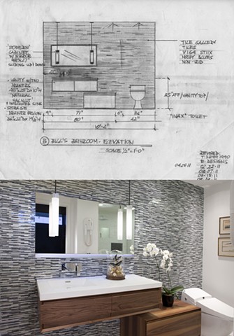 Design Drawing - Bathroom