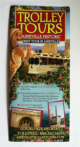 Asheville Historic Trolley brochure