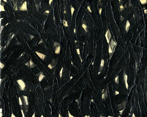 black painting