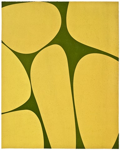yellow and green print from Wildwood Press