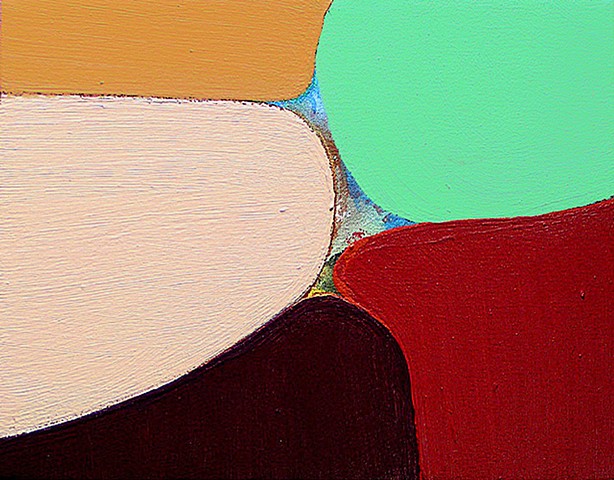 Gary Paller acrylic on canvas abstraction by Gary Paller