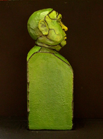 Tronie head sculpture Miami Art Basel Michelle Post