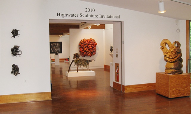 Entrance to Gallery, Noyes Museum, 2010 Highwater Sculpture Invitational