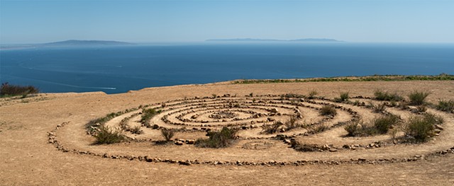 Tuna Canyon Labyrinth Panorama