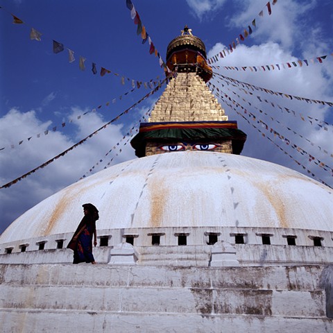 Boudhanath Stupa, Nepal, 1992