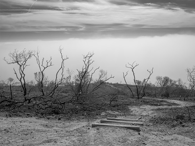 Franklin Fire, Malibu Bluffs After