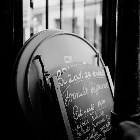 Paris Cafe and Window
