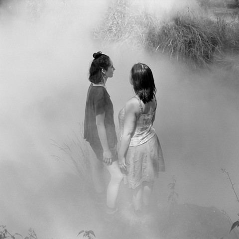 Emma and Jana in Mist #2, Bern