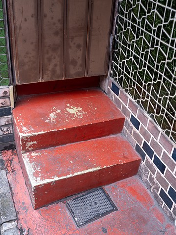 Red Steps and Tile, Kyoto