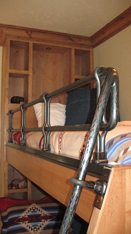 railing bunk bed forged telluride 