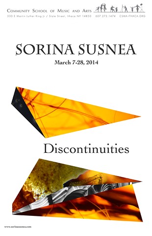 "Discontinuities", March 2014, CSMA, Ithaca, NY