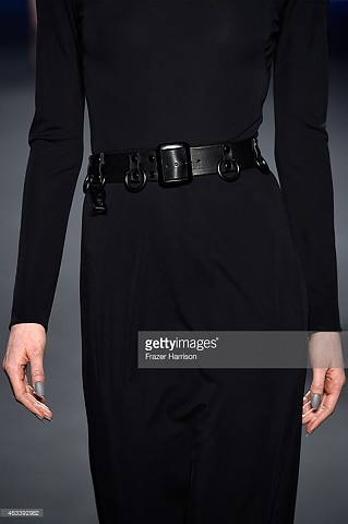 August Getty at New York Fashion Week 2015