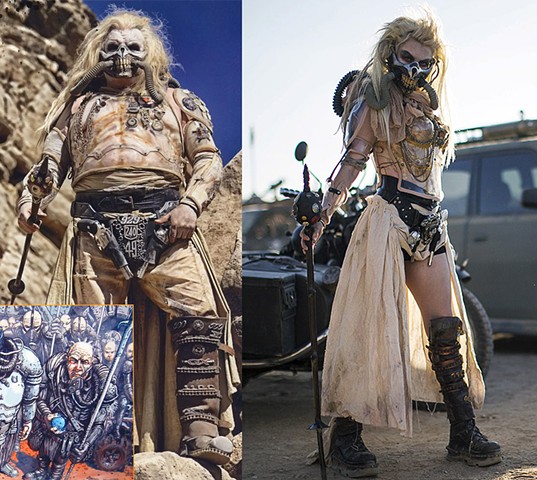 Female Immortan Joe Costume Replica/ Cosplay