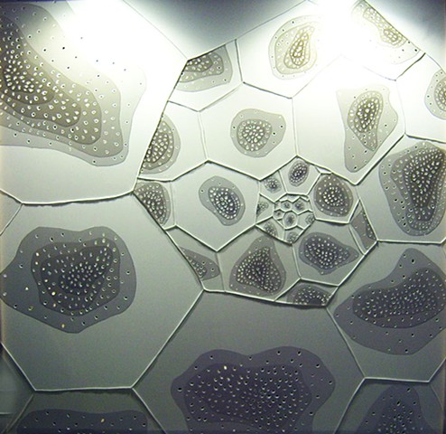 Cell Vortex. Event Art Installation 