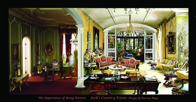 "The Importance of Being Earnest" Interior Country Estate