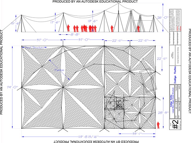 Shade Structure Proposal for Indigo Vortex Event