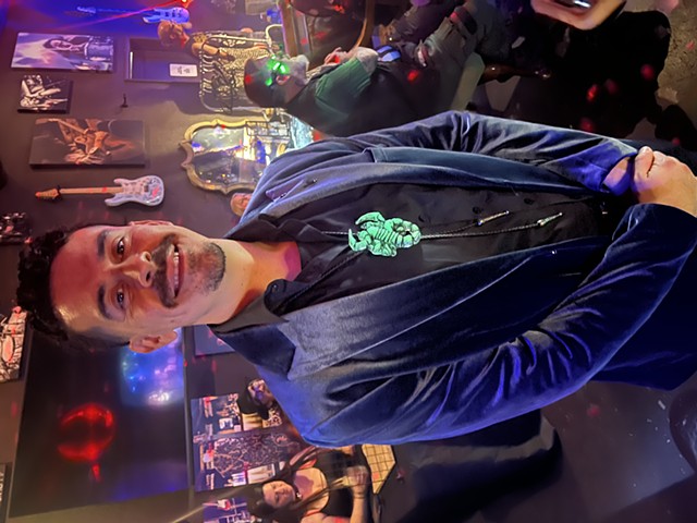 UV Scorpion Bolo Ties