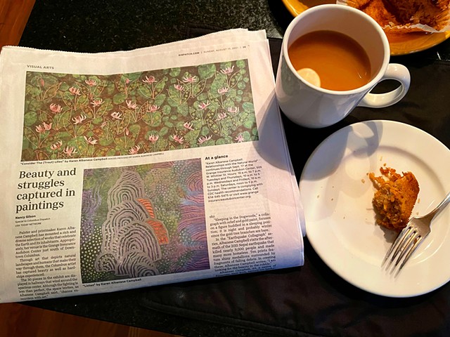 Columbus Dispatch Sunday Arts Section Review by Nancy Gilson