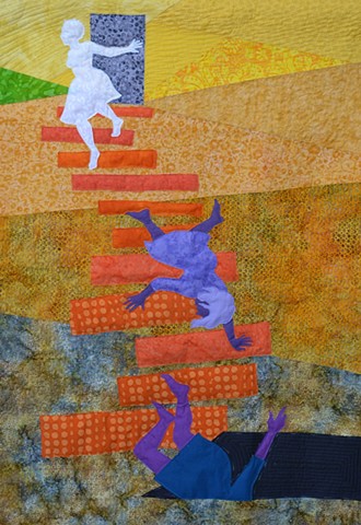 Art quilt created to raise awareness of human trafficking