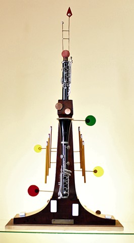 Piano Tower Sculpture 