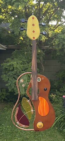 Stained Glass Guitar