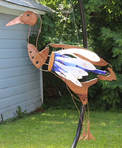 Large Crane Sculpture 