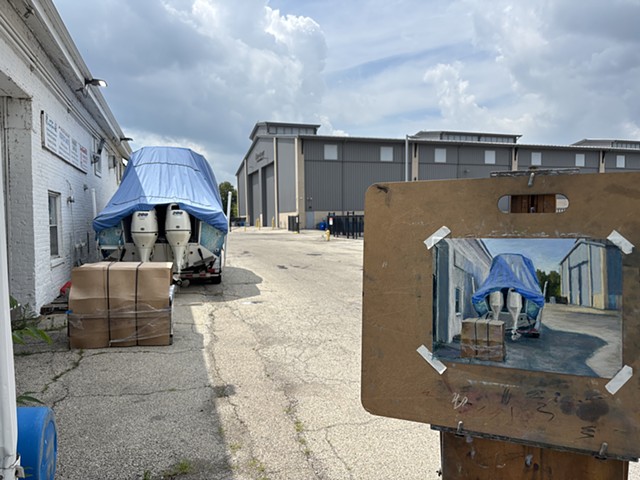 Waukegan Harbor and Marina on site
