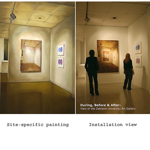 Installation View: During, Before & After
