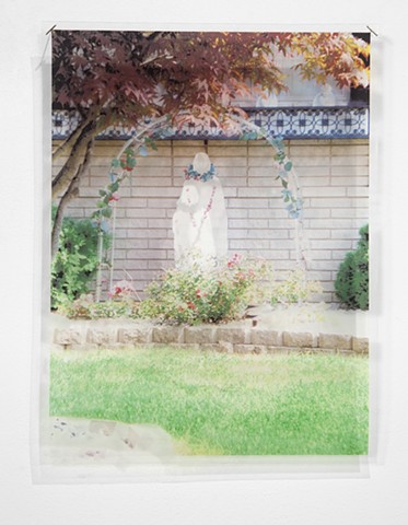 Ghost Mary Adorned under Arch