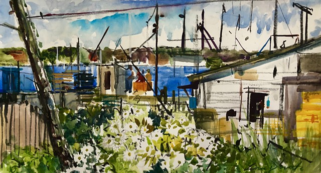 Docks and Flowers