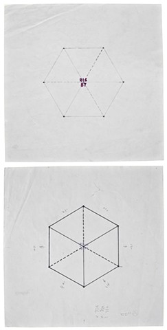 Untitled (Hexagon)
c. 1992
front & back