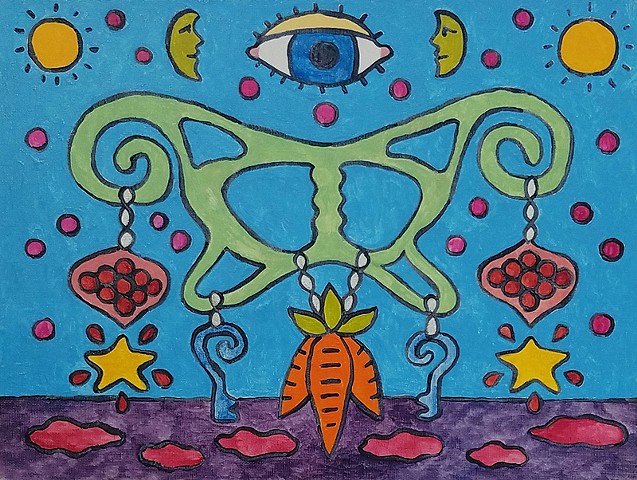 Pelvic Bone, Pomegranates, Carrots and Keys