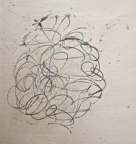 abstract contemplative drawing