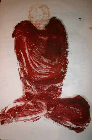 Bodhisattva (red),buddha