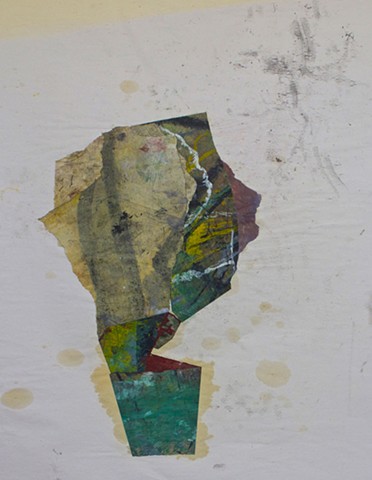 abstract contemplative drawing painting,collage