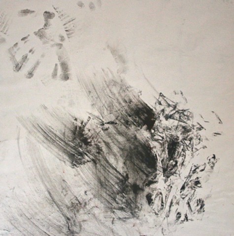 abstract contemplative drawing painting