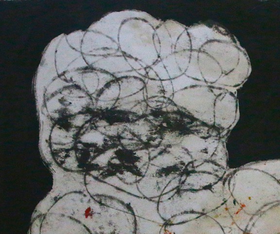 abstract contemplative drawing painting