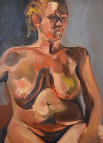 Figure in Limited Palette 