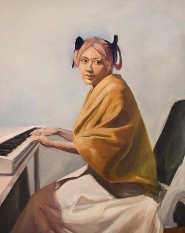 Yesterday, Today (Self Portrait in Master Painting)