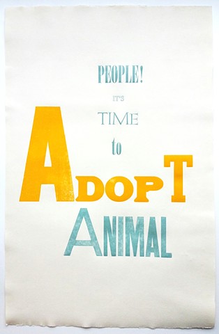 People! It's Time To Adopt Animal