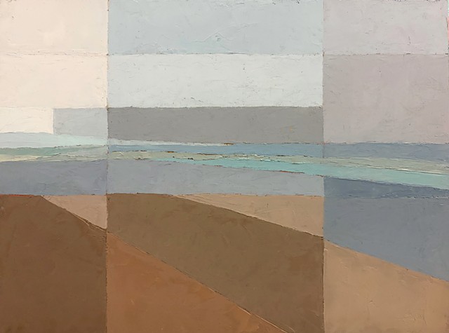 Grey Day at the Beach