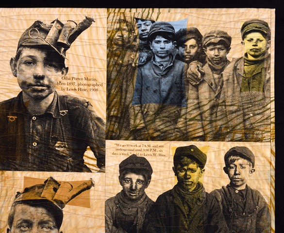 GLIMPSE OF DAYLIGHT:  THE BOYS OF THE MINES (Detail)
