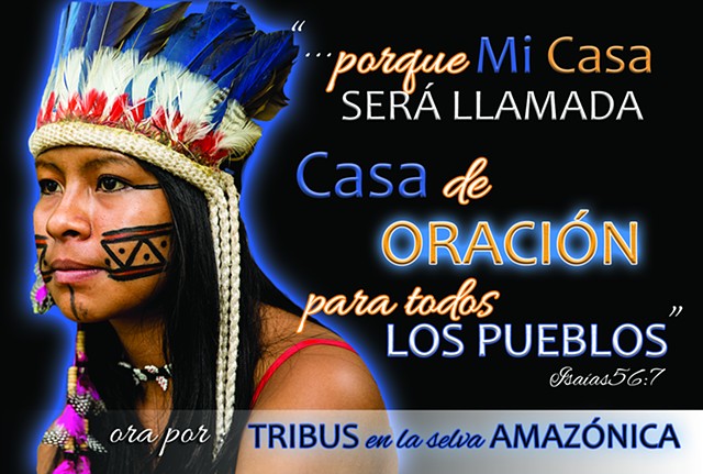 Cartas de Oracion: Tribus del Amazon